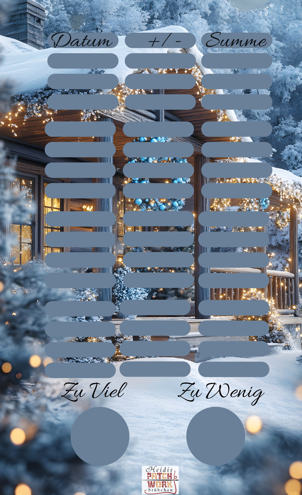 Silent Winter´s Eve Deckblatt A6 (Kopie)