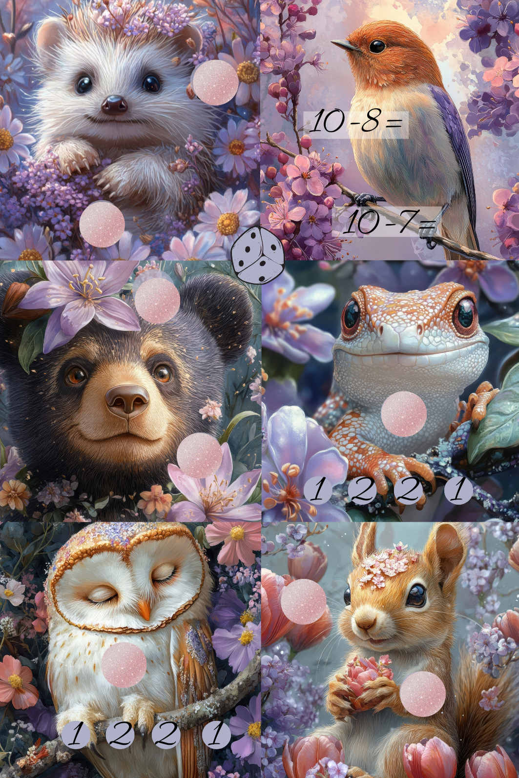 Flower Animals A7 Jahreschallenge