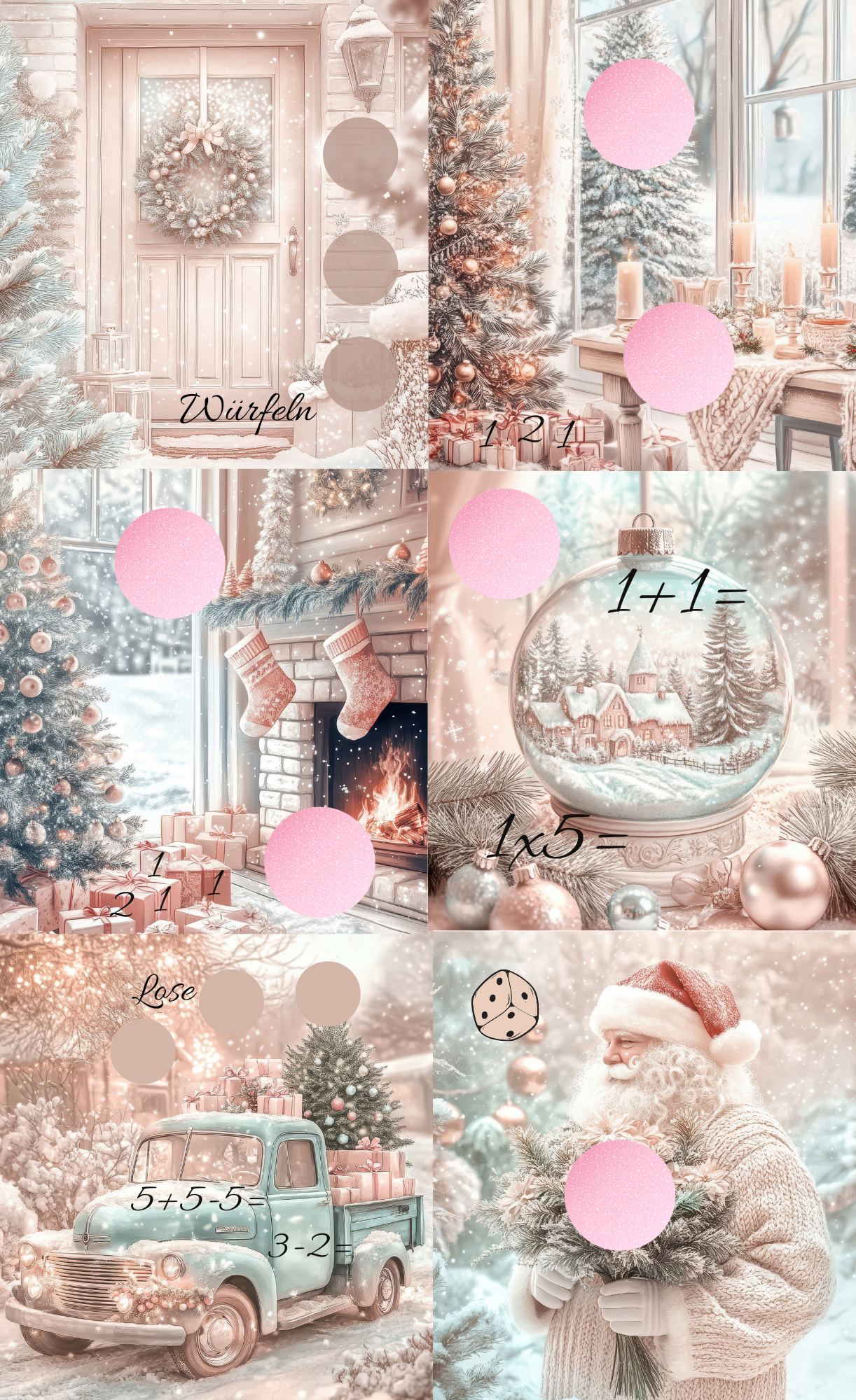 White Christmas Jahreschallenge A6