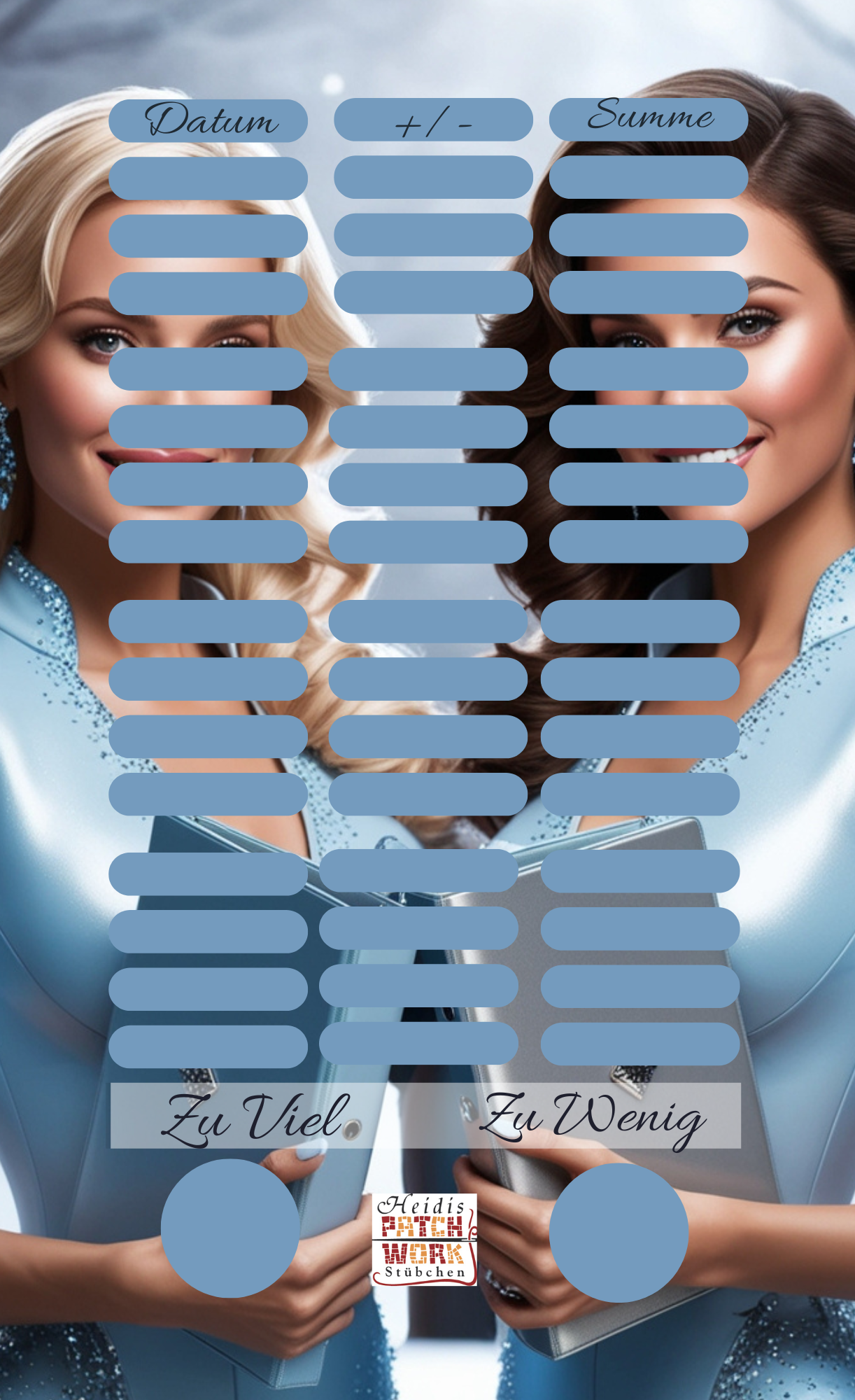 Besties Budgeting Einheftchallenge A6