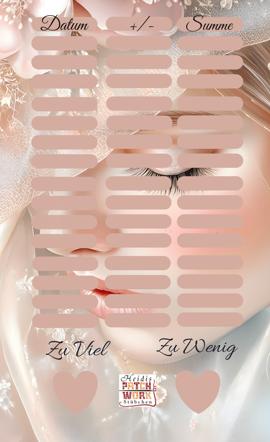 A6 Wedding Einheftchallenge Frau