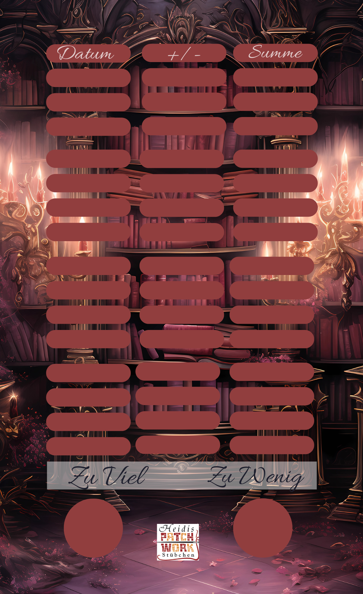 Books Sparweg Einheftchallenge A6