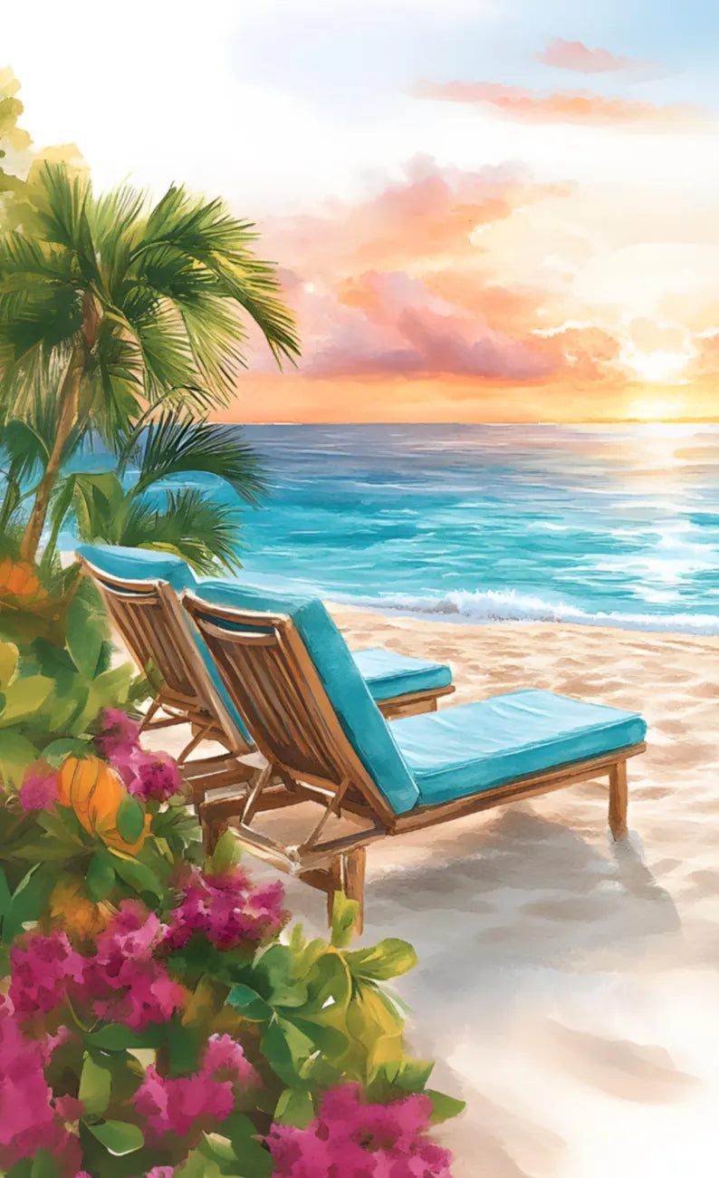 Summer Vibes A6 Trennblatt