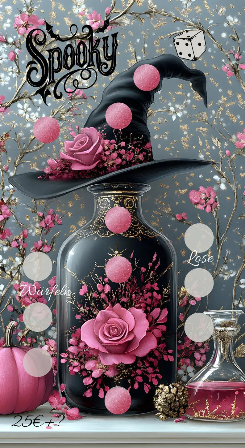 Spooky Flasche Einzelchallenge A6