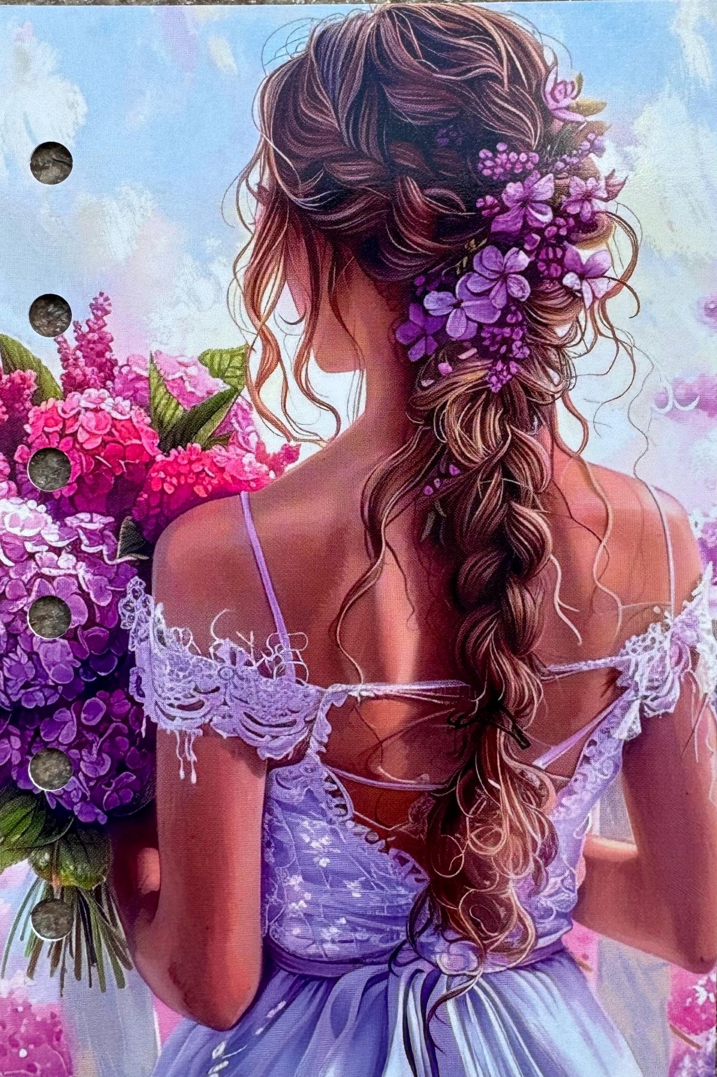 Violet Trennblatt A7