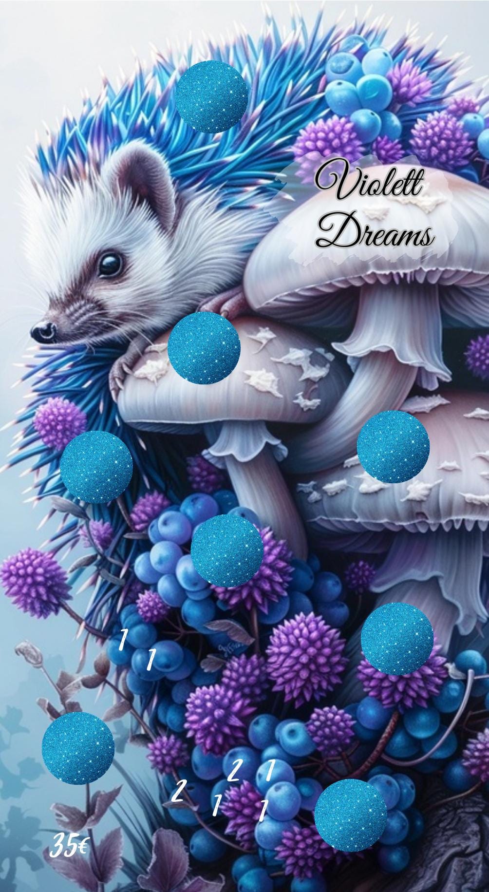 Violett Dreams Igel A6 Einzelchallenge