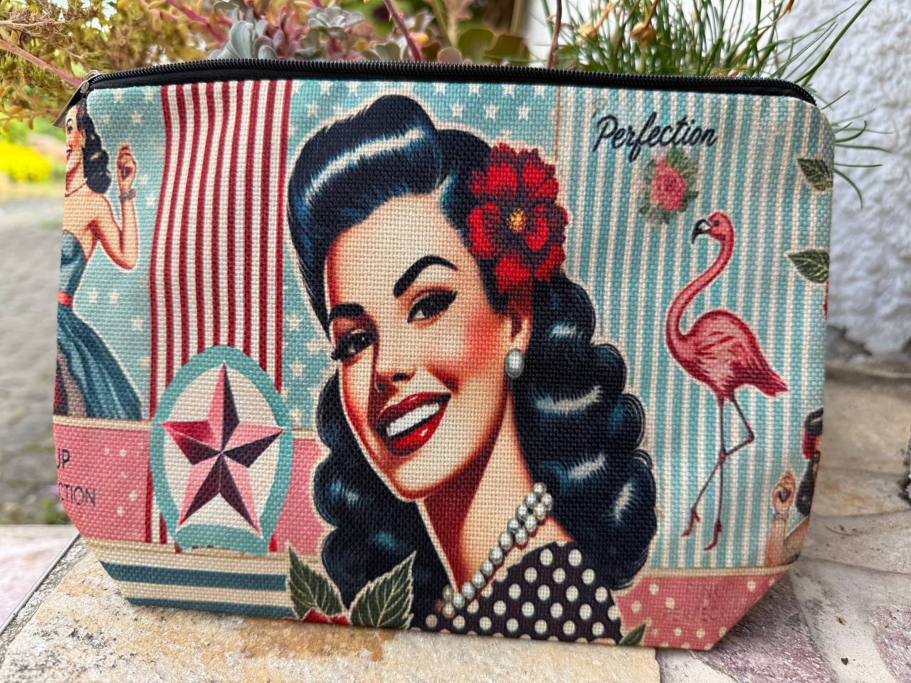 Rockabilly Bundle A6 mit Täschchen & Register