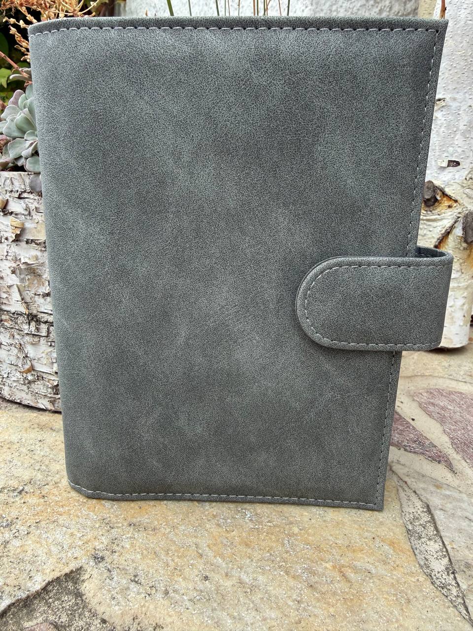 B Ware Binder Kunstleder Binder in Wildleder Optik & Glitzer Deluxe Binder A6 Schwarz Glänzende Hardware