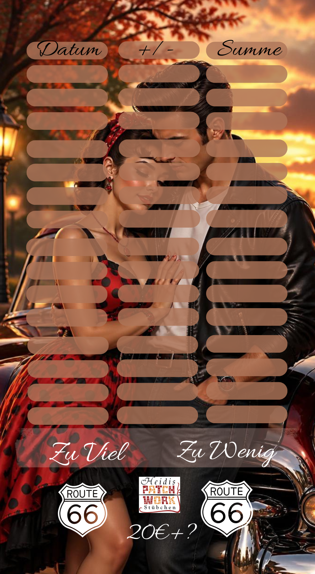 Rockabilly Love Story Einzelchallenge