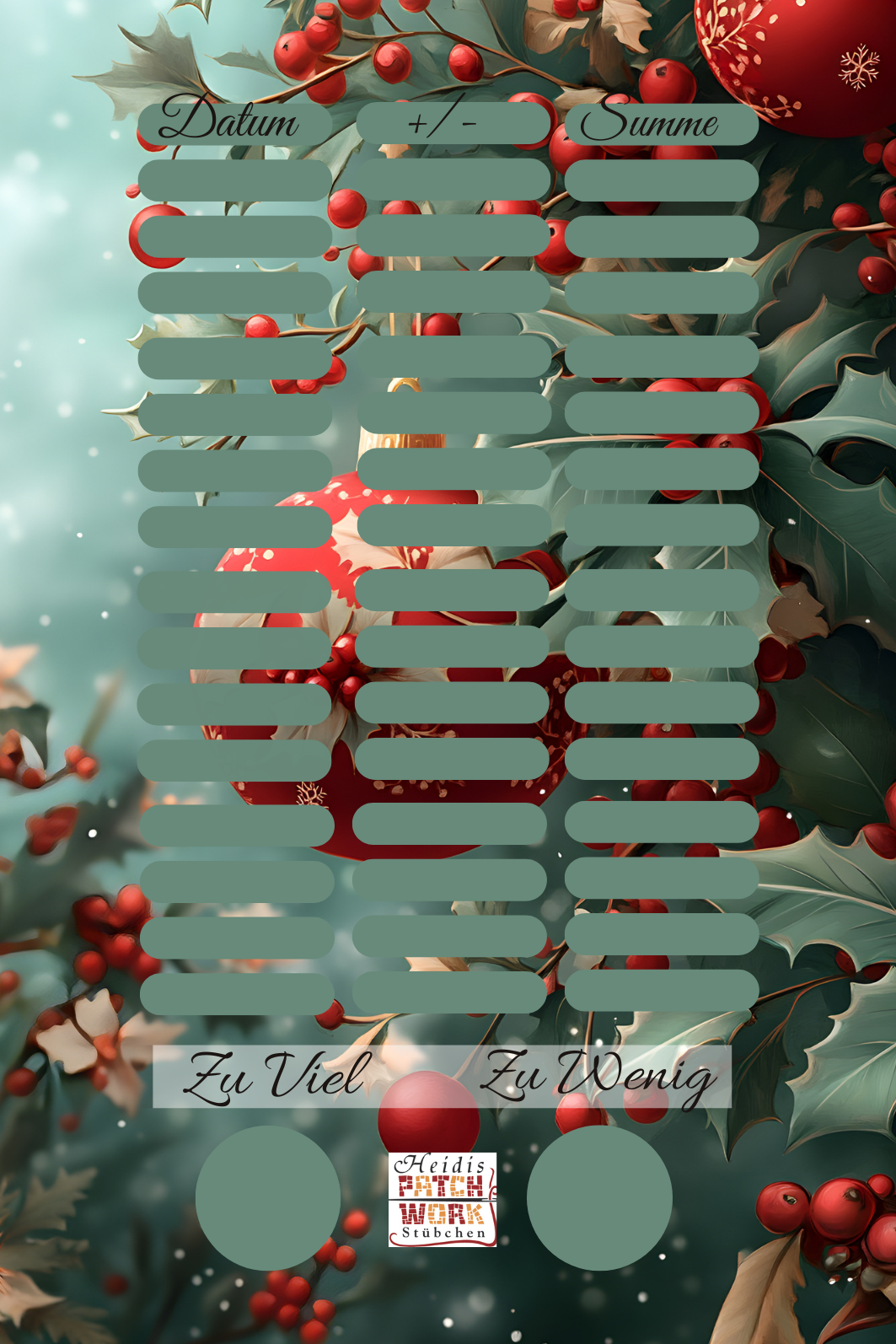 A6 Merry Christmas Bundle