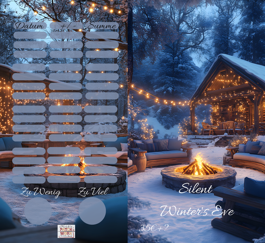 Silent Winter´s Eve 2er Klappkarte A6