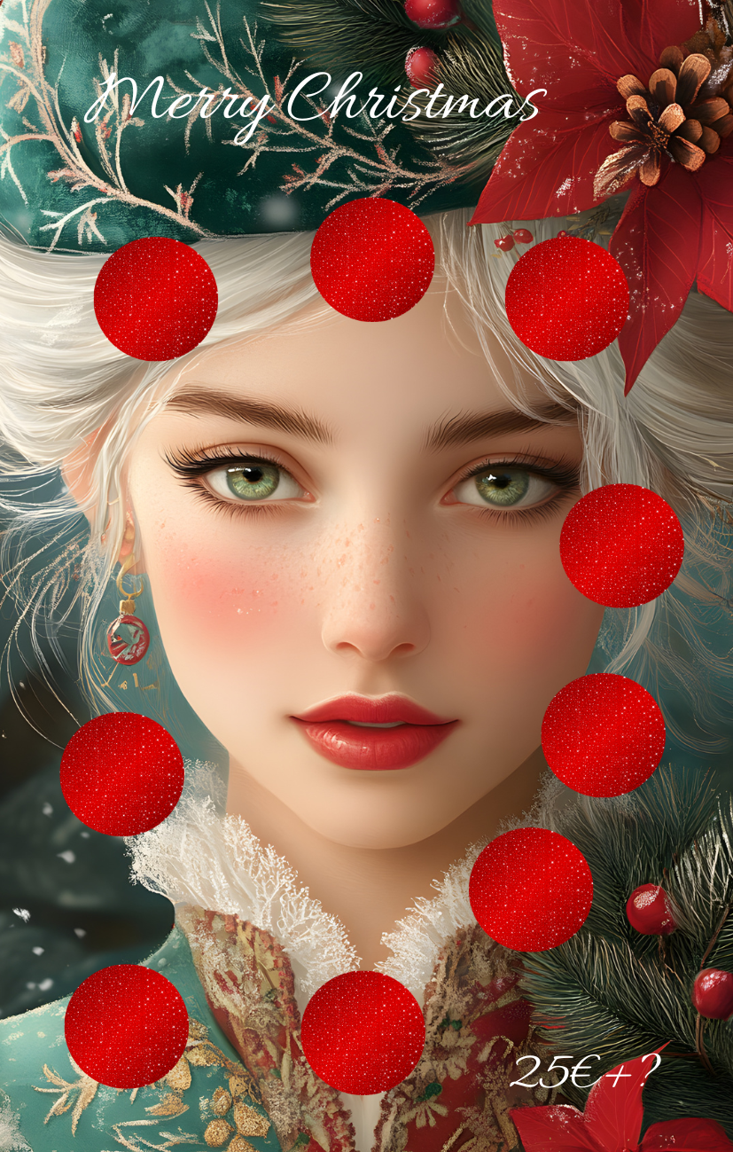 Merry Christmas Frau Einzelchallenge A7