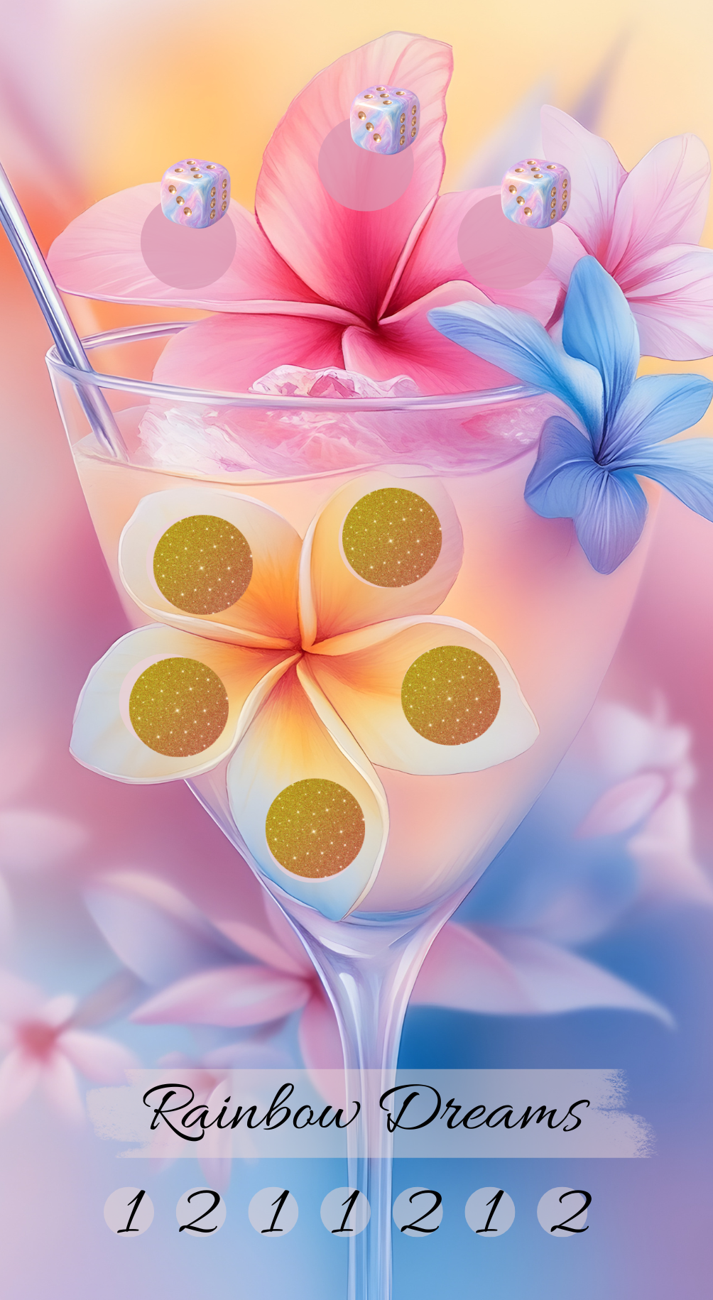 Rainbow Dreams Einzelchallenge Cocktail