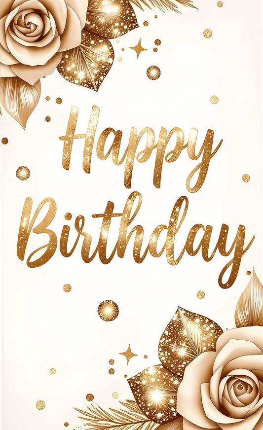 Happy Birthday Jahreschallenge A6