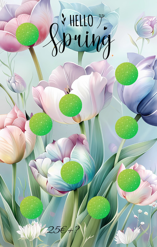 Hello Spring Tulpen Einzelchallenge A7