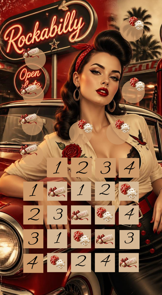 Rockabilly Einzelchallenge  Frau Bingo A6