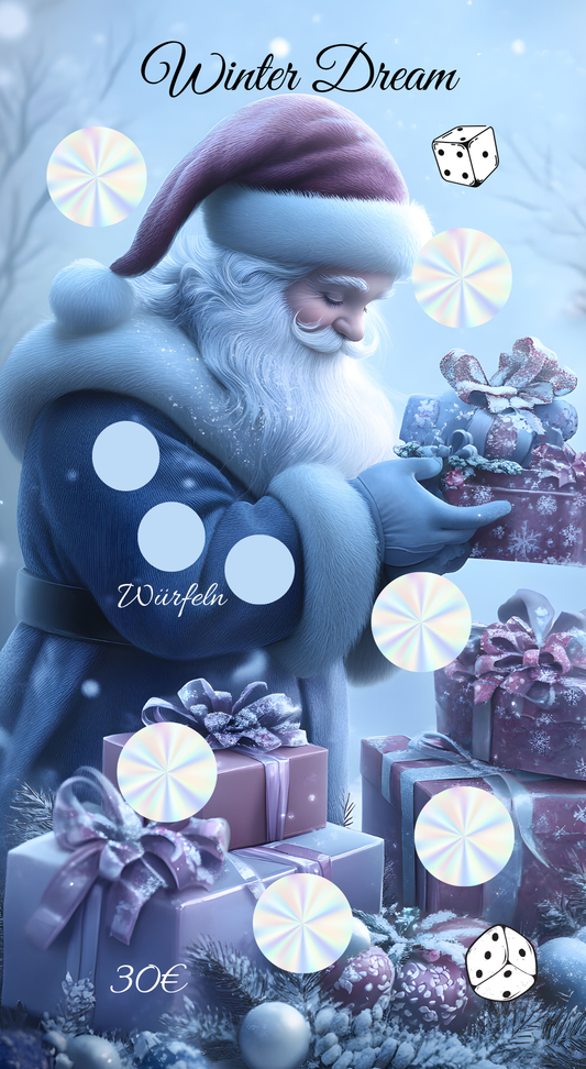 Winter Dream Weihnachtsmann Einzelchallenge A6