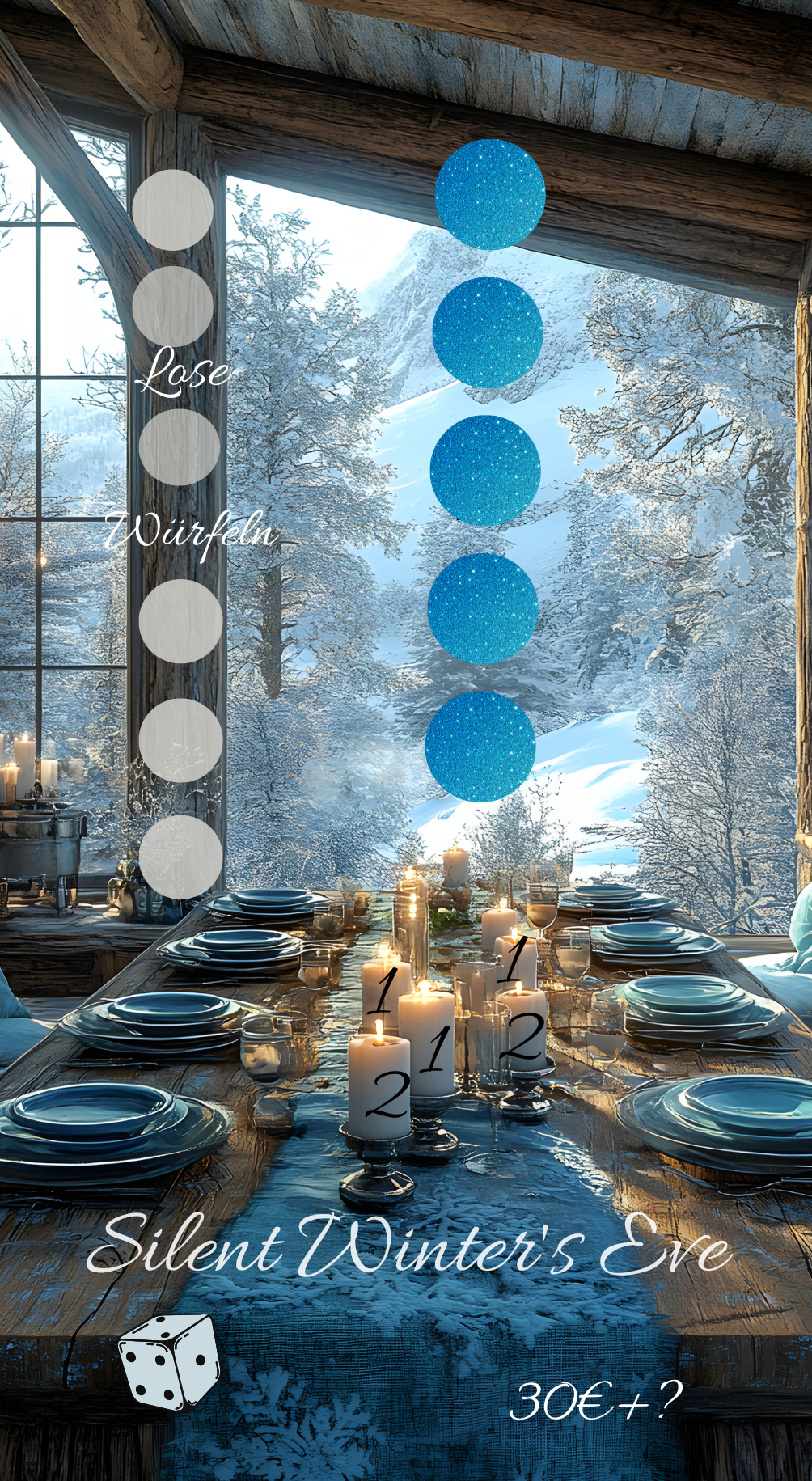Silent Winter´s Eve Tisch Einzelchallenge A6