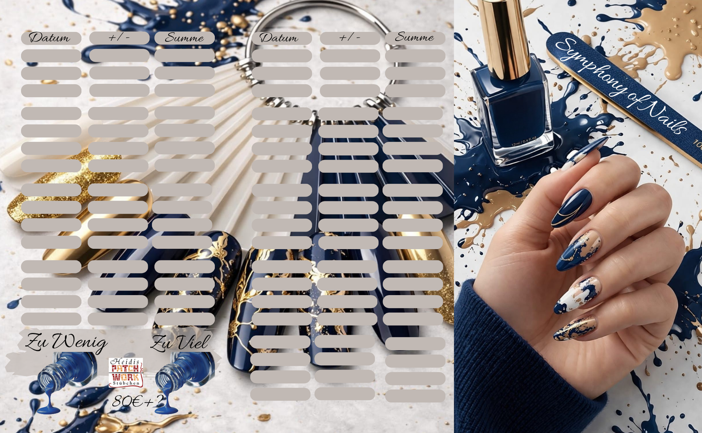 Symphonie of Nails Kleines Bundle in A6