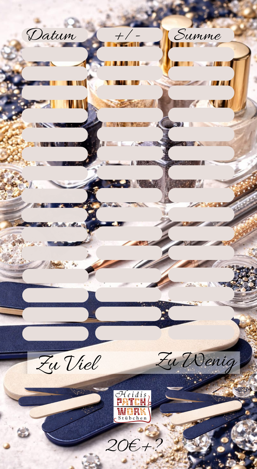 Symphonie of Nails Kleines Bundle in A6