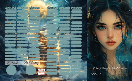 Die Magie des Meeres 3er Klappkarte A6