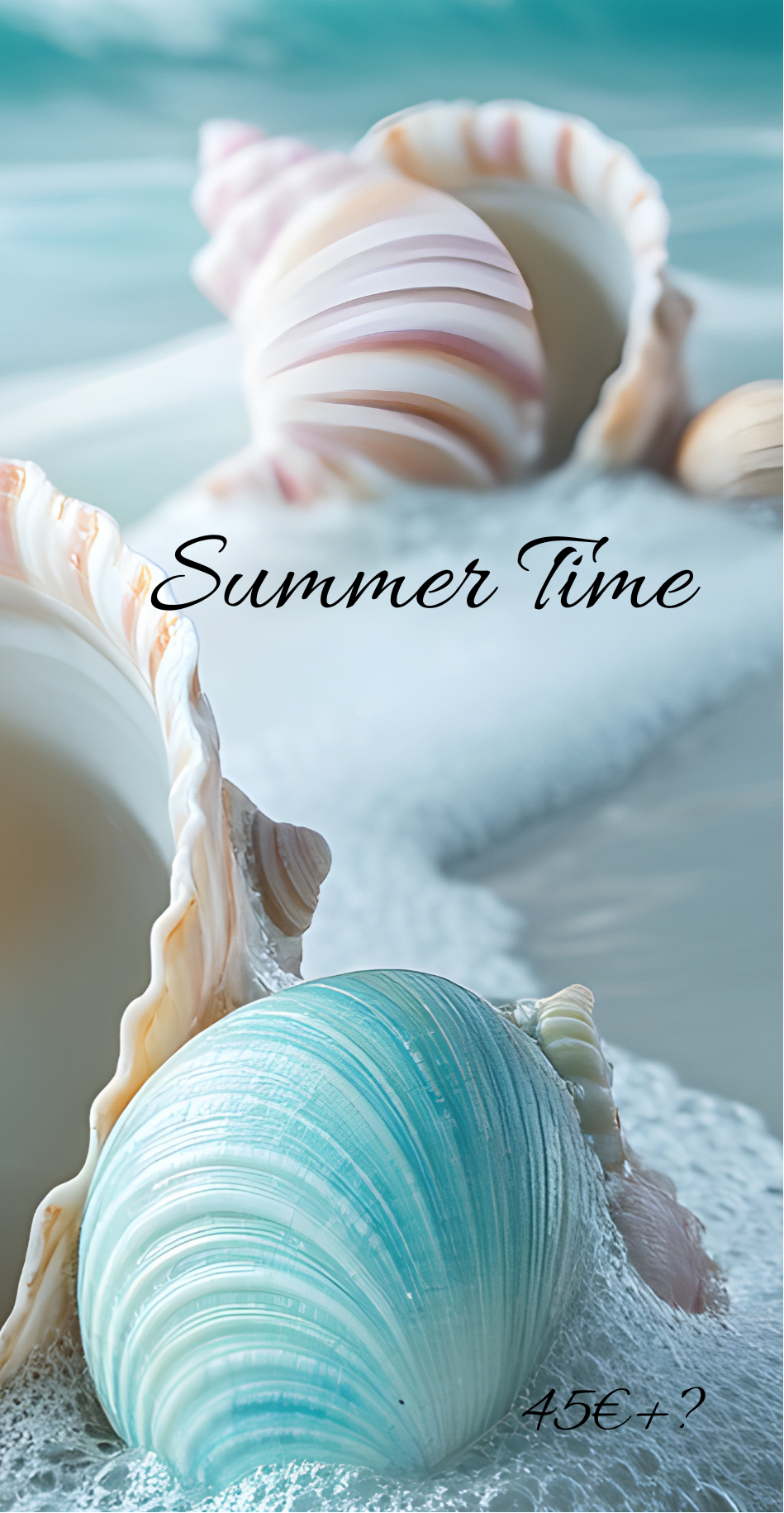 A6 Summer Time 2er Klappkarte