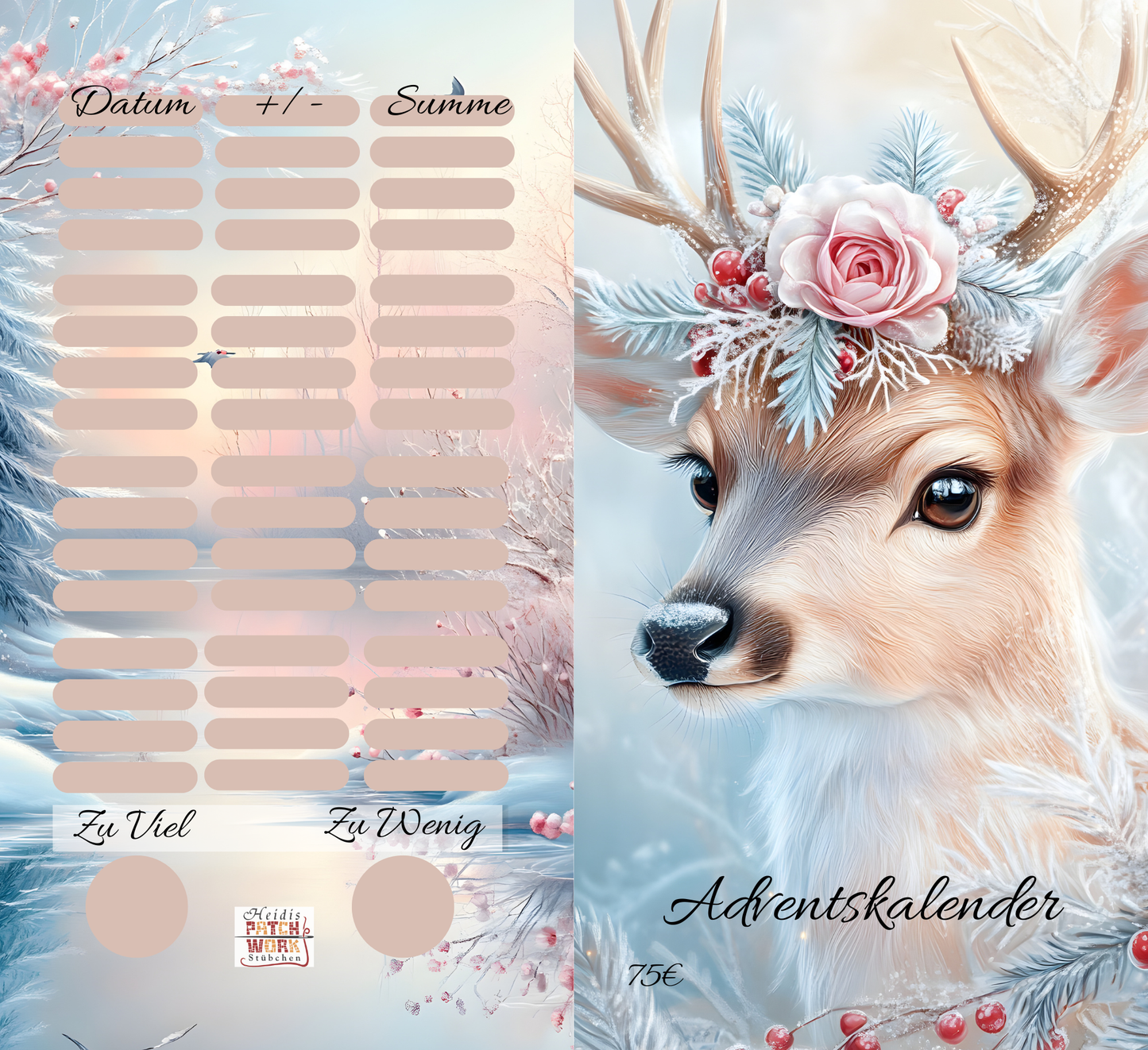 Christmas Dream Adventskalendersparer A6
