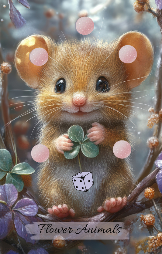 Flower Animals  A7 Einzelchallenge Maus