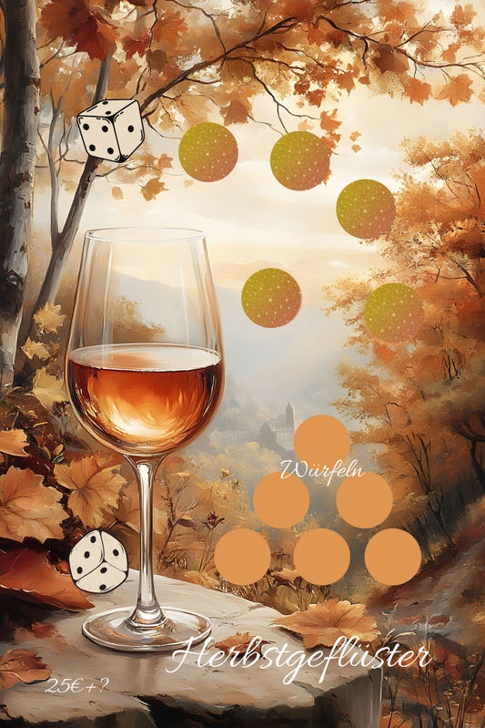 Herbstgeflüster Wein Einheftchallenge A7