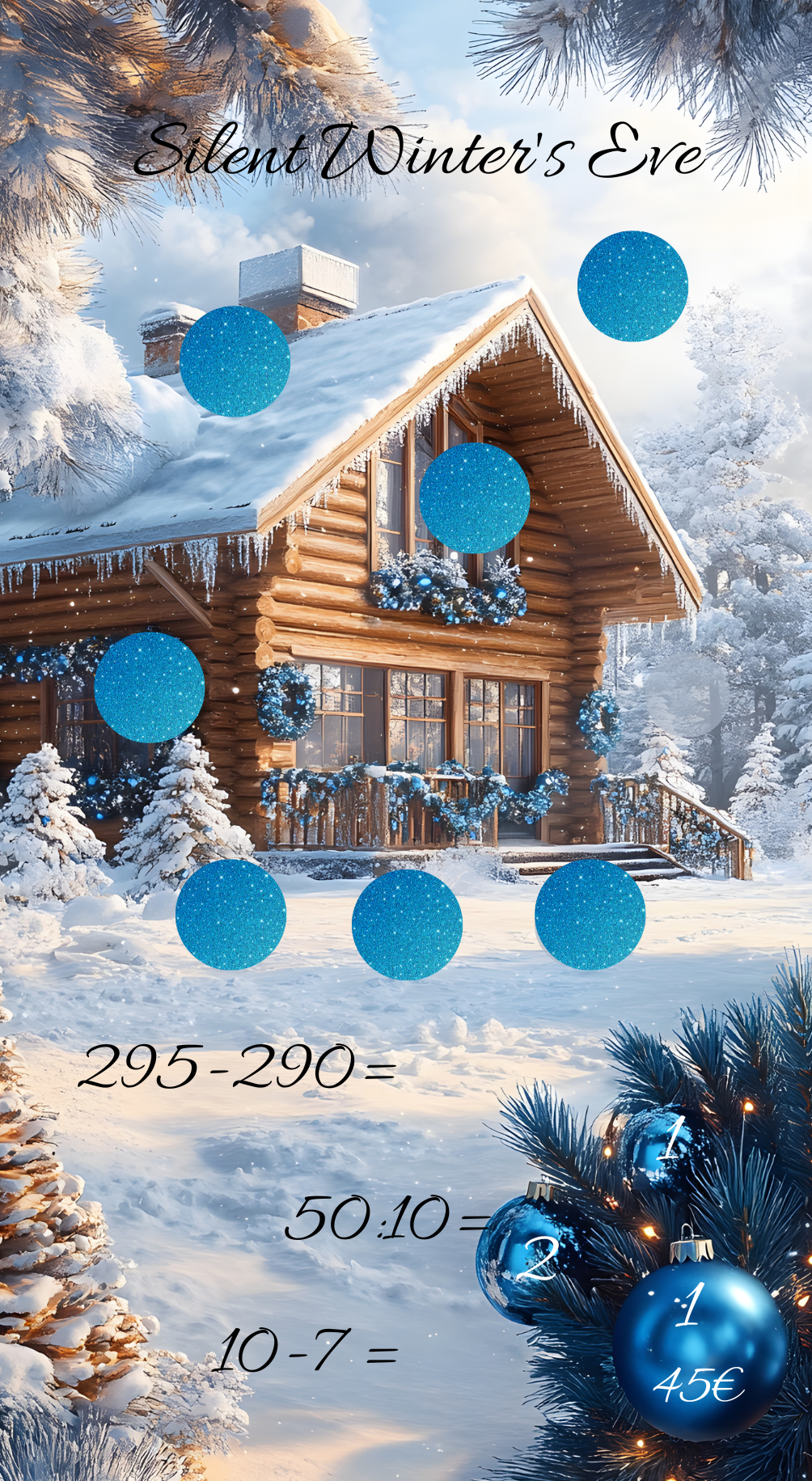 Silent Winter´s Eve Haus Einzelchallenge A6