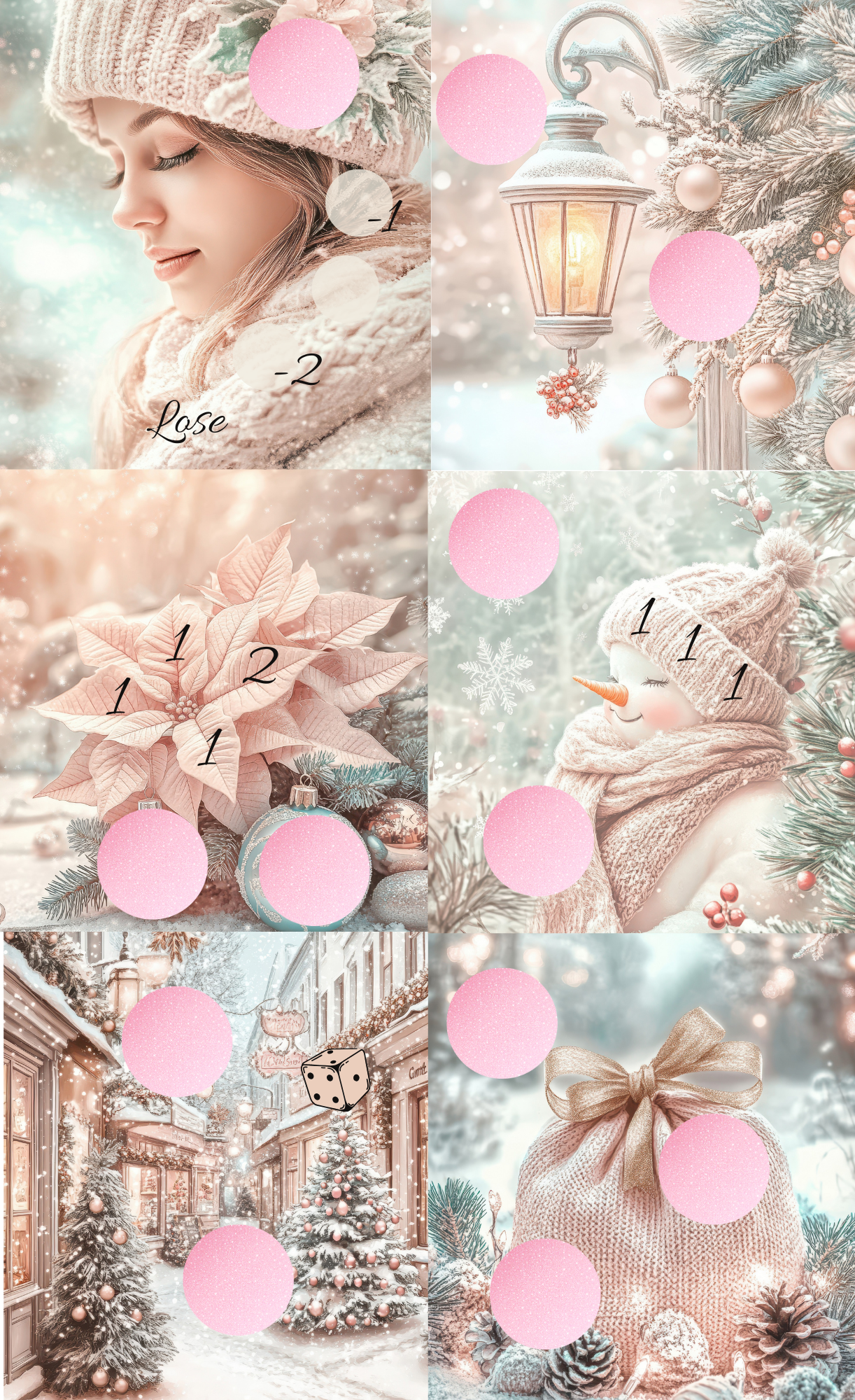 White Christmas Bundle A6