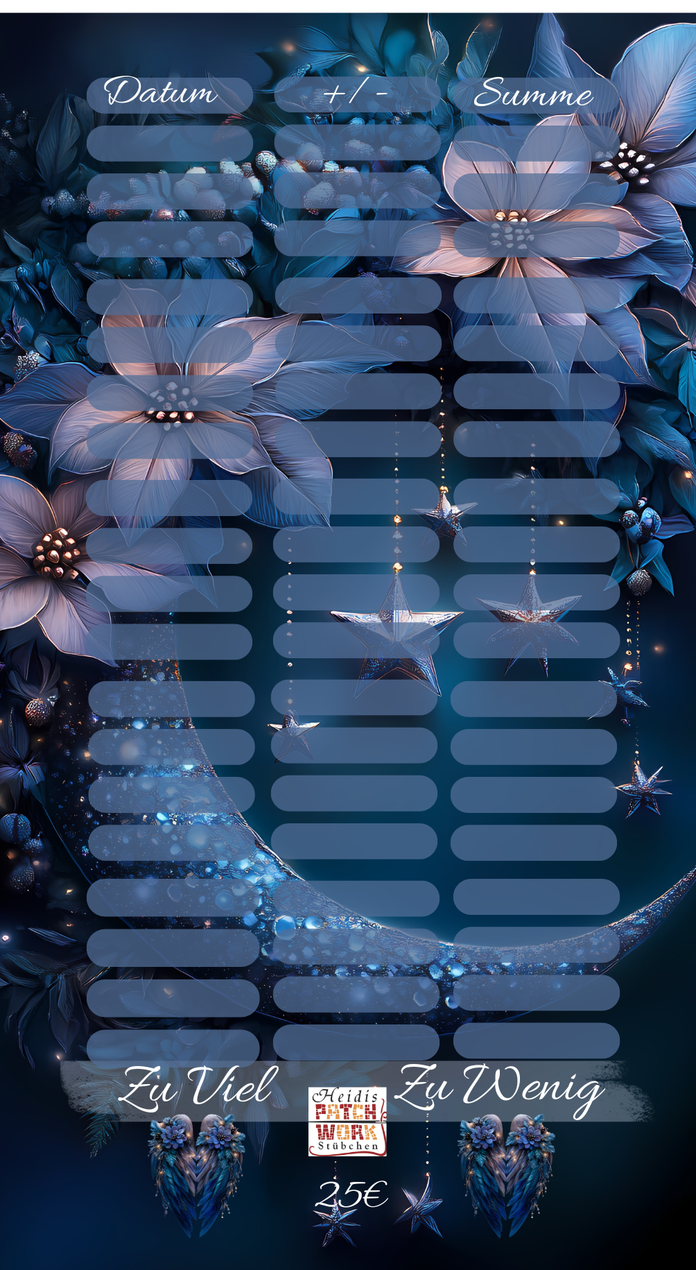 Blue Christmas Einzelchallenge Mond