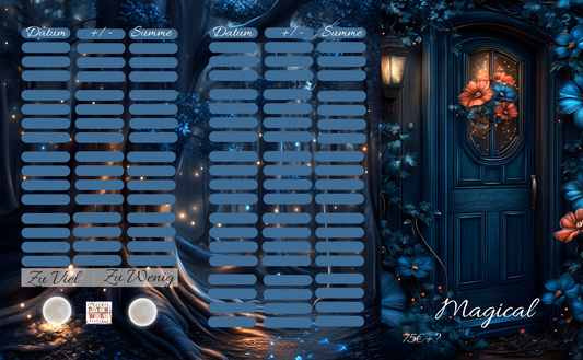 !! Vorbestellung !! Magical 3er Klappkarte A6