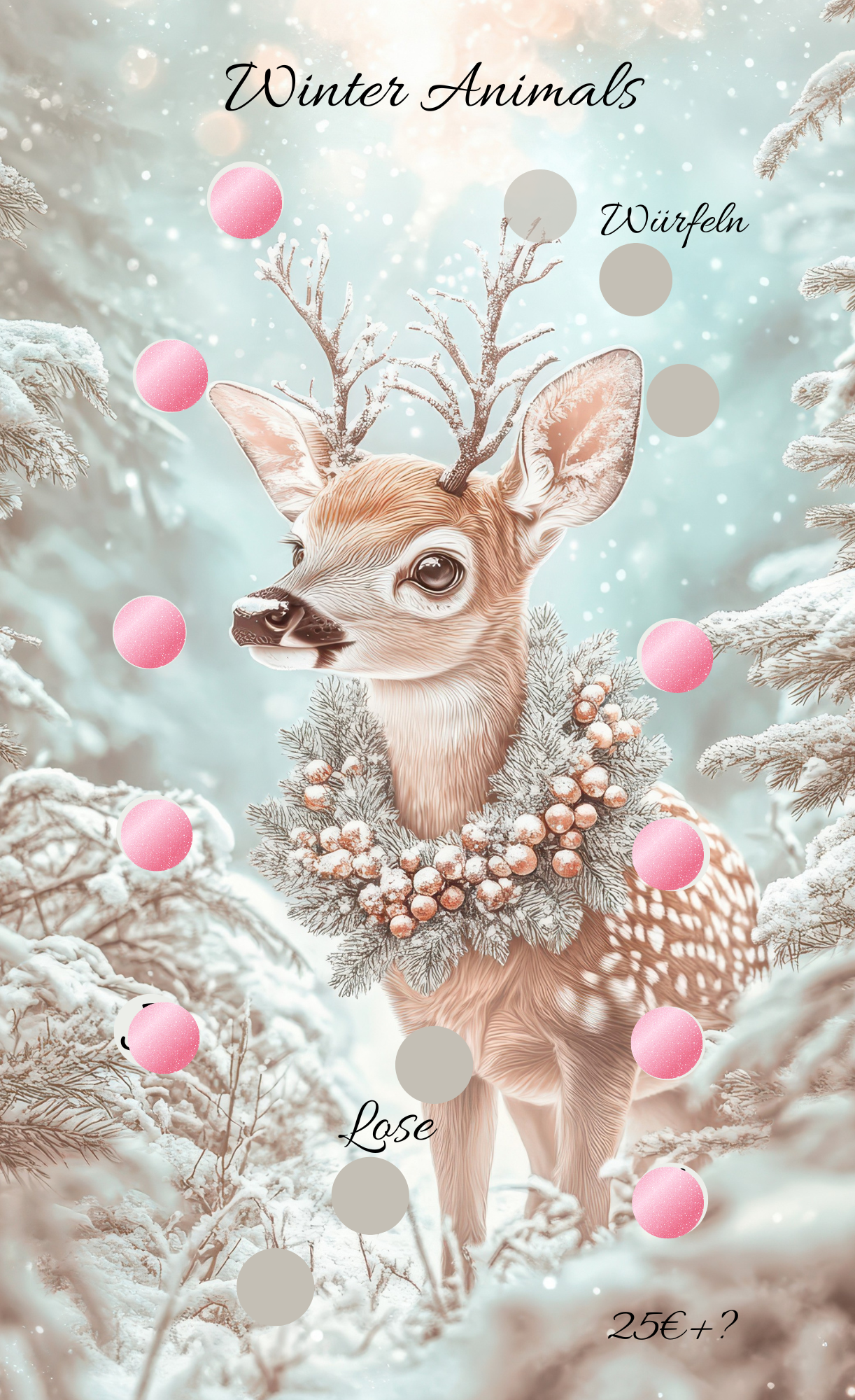 Winter Animals  Einheftchallenge A6
