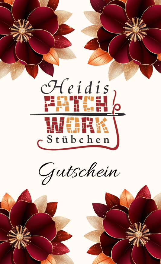 Gutschein Heidis Patchwork Stübchen 00856