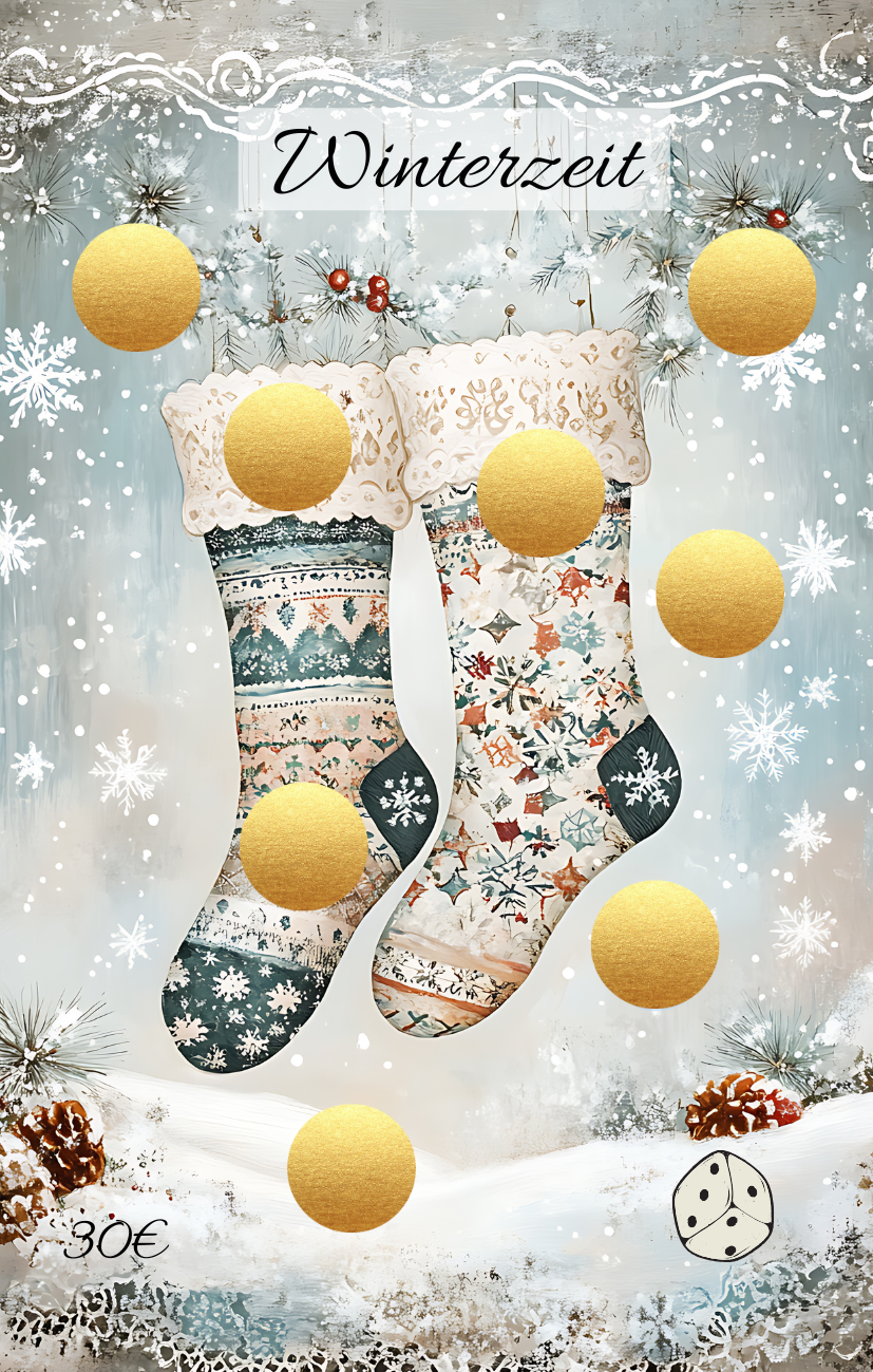 Winterzeit Socken Einzelchallenge A7