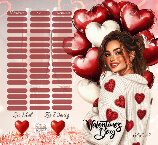 A6 2er Klappkarte Valentines Day