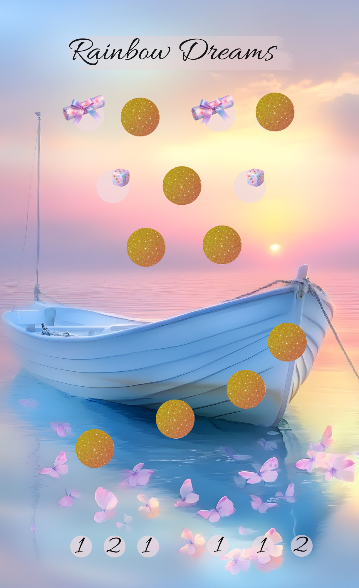 Rainbow Dreams Einheftchallenge Boot