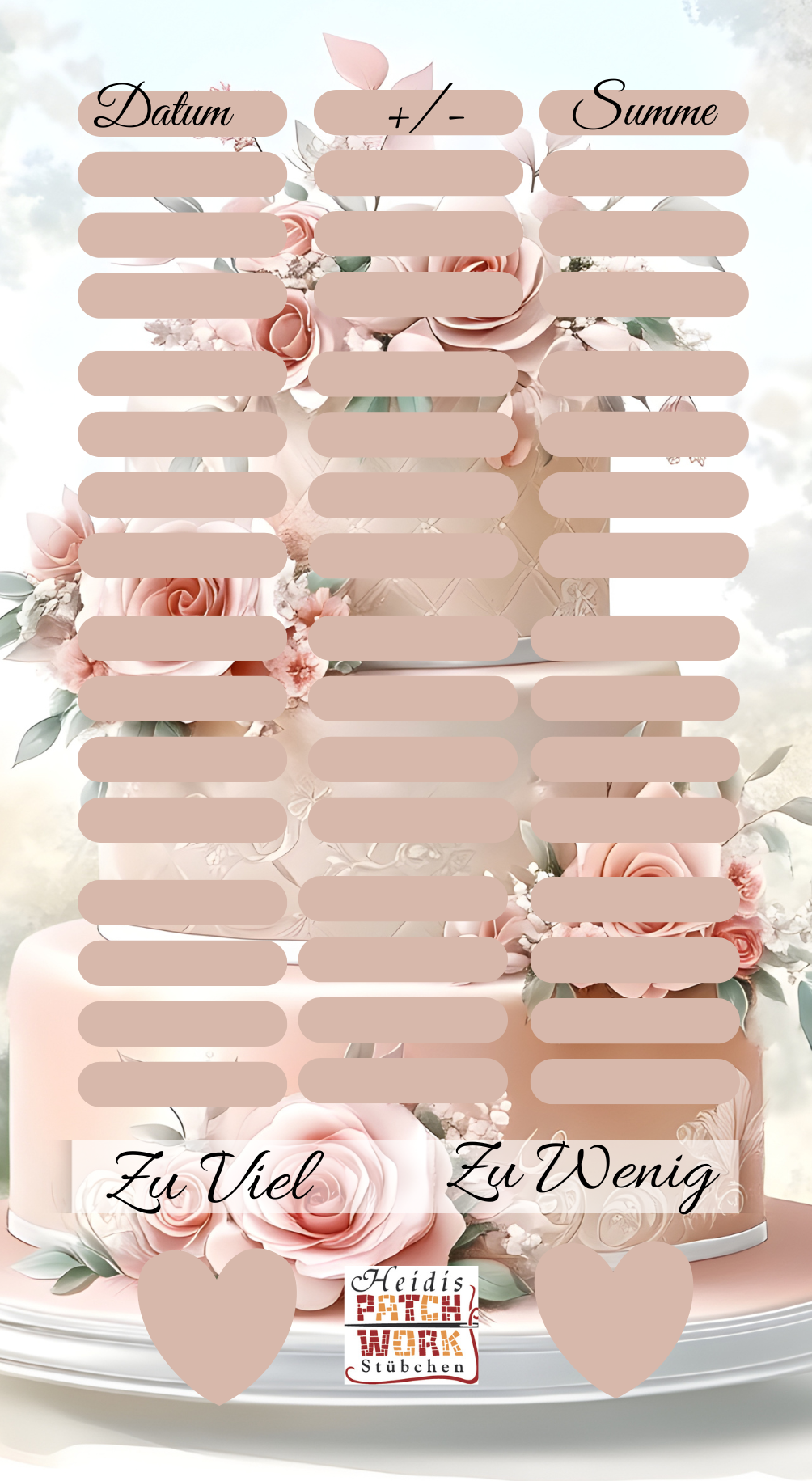 XL  Binder Bundle in Weiss+ Binder A6 Wedding