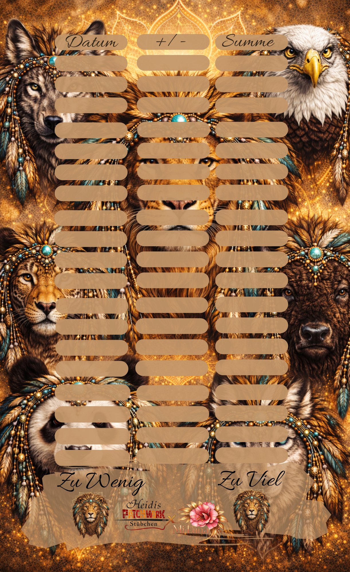 Spirit of the Wild  A6 Jahreschallenge