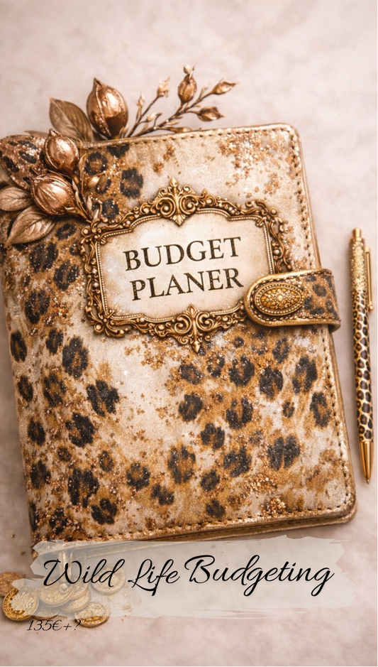 Wild Life Budgeting A6 3er Klappkarte