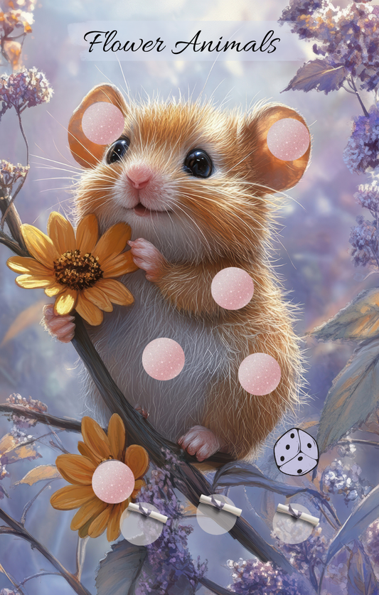 Flower Animals  A7 Einzelchallenge Hamster