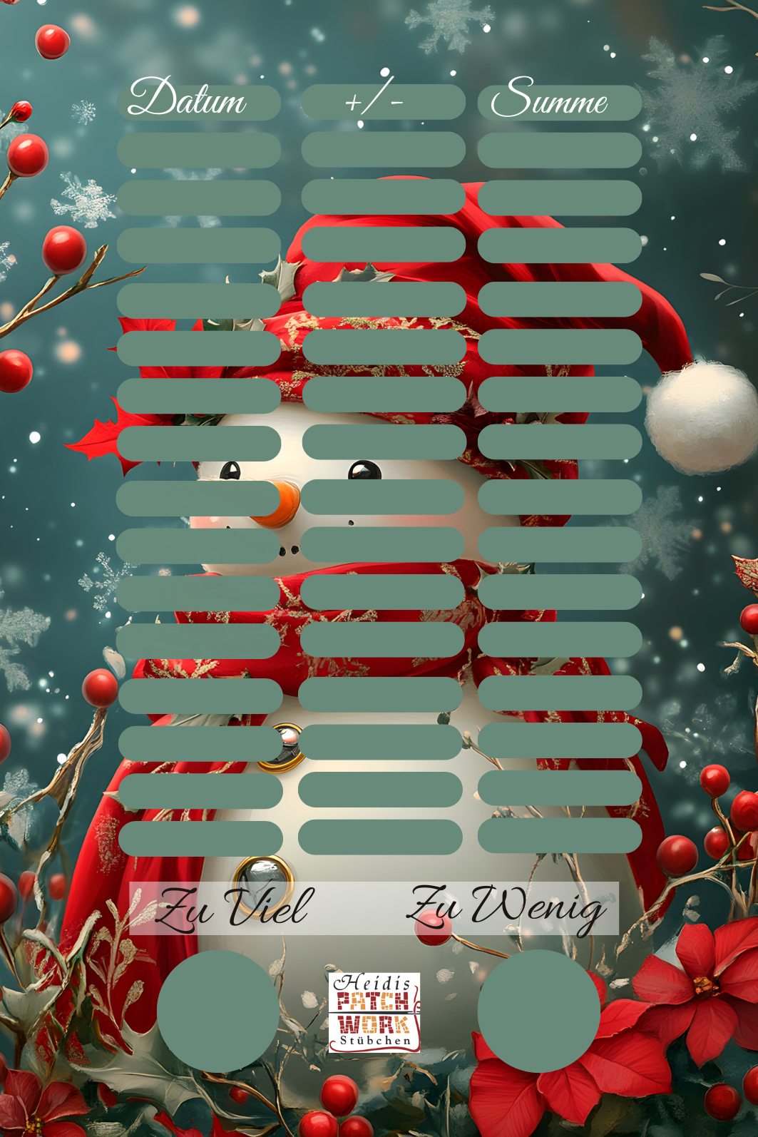 A6 Merry Christmas Bundle