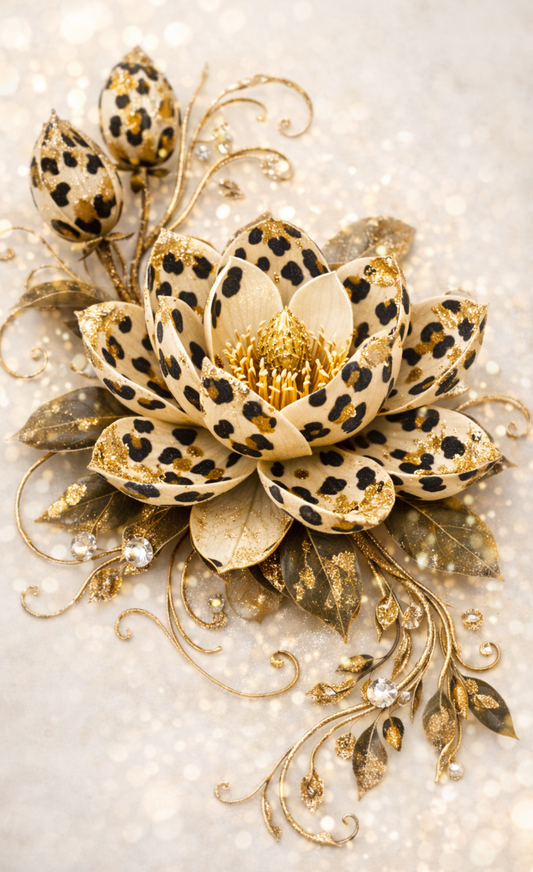 Wild Life Budgeting Blume  A6 Einheftchallenges
