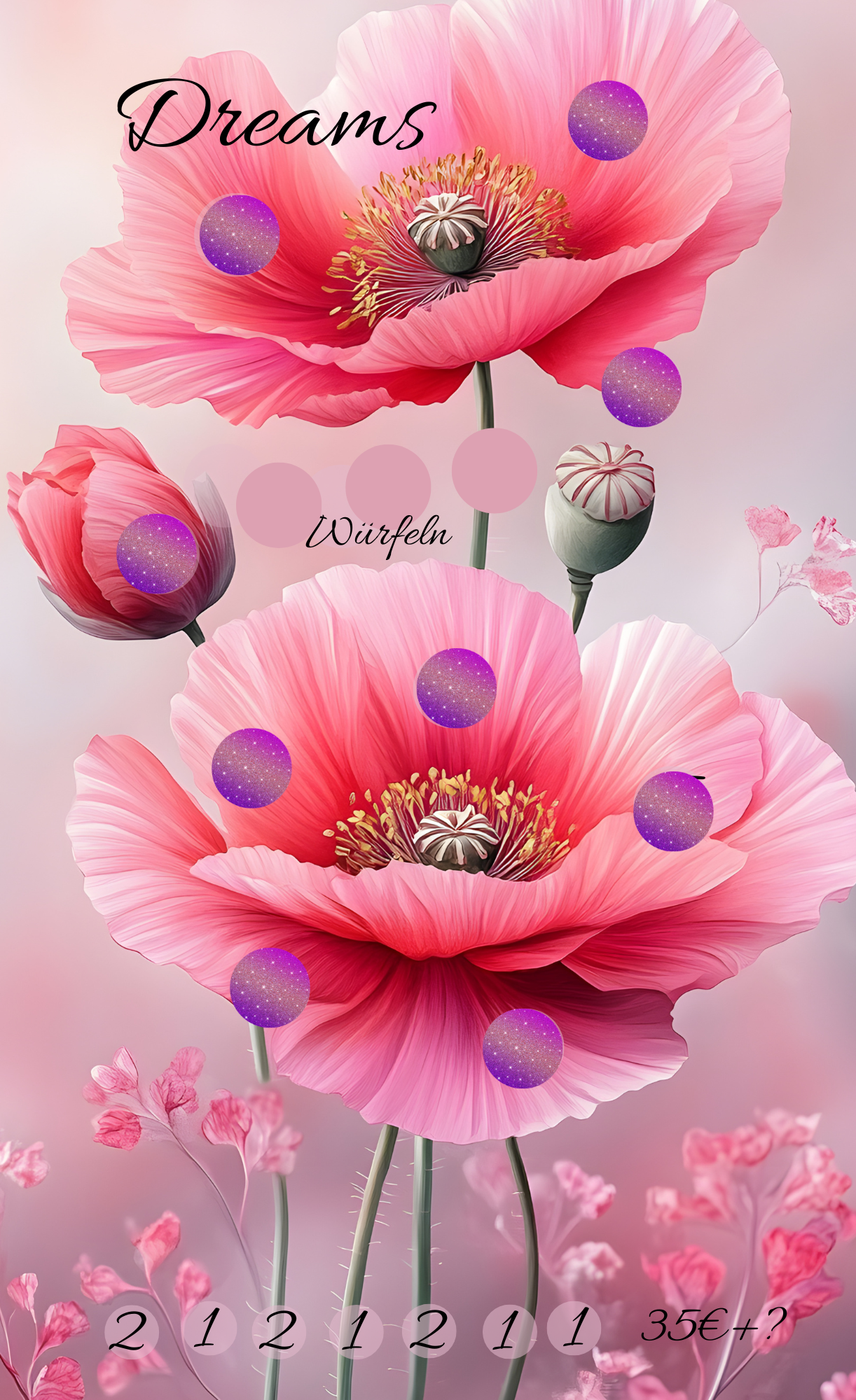 A6 Dreams Mohnblume Einheftchallenge