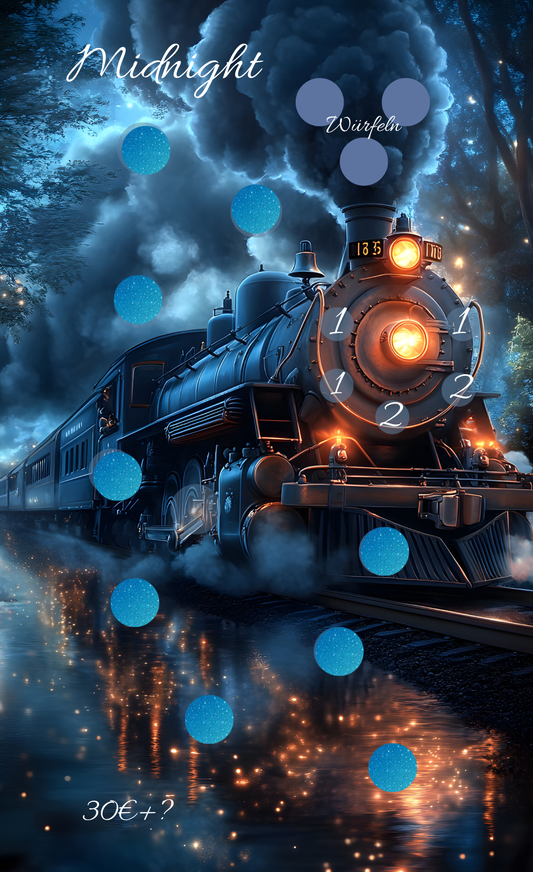 !!Vorbestellung!! Midnight Zug Einheftchallenge A6