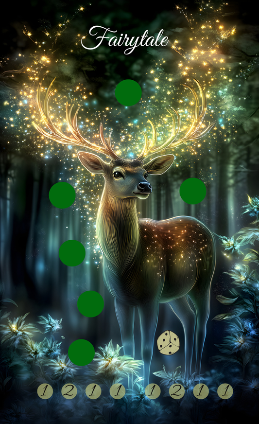 Fairytale A6 Einheftchallenge Hirsch