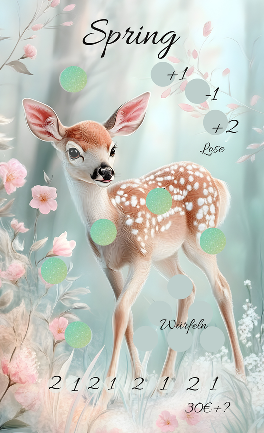 A6 Spring Rehkids Einheftchallenge