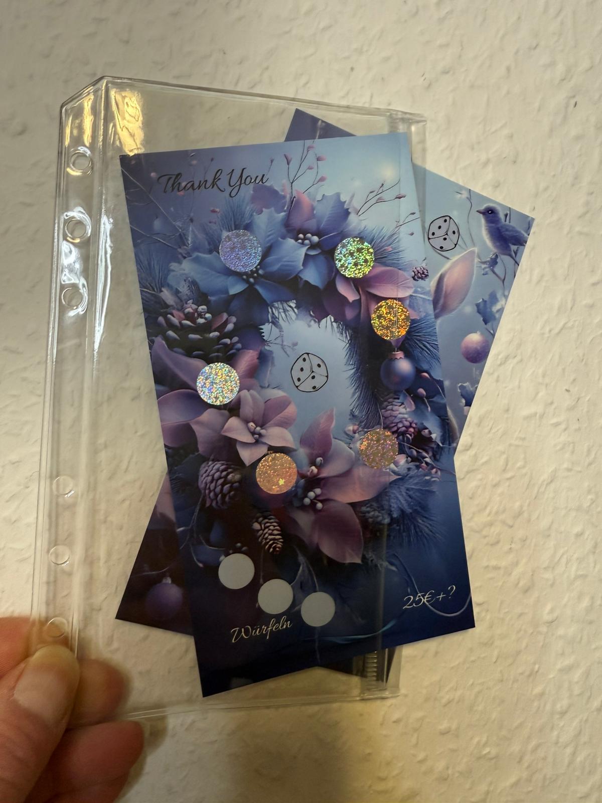 Triple Hüllen mit Druckverschluss A6