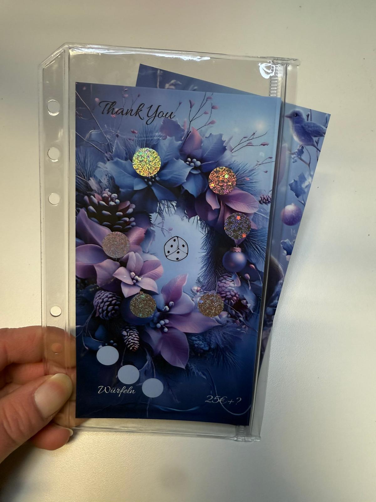 Triple Hüllen mit Druckverschluss A6